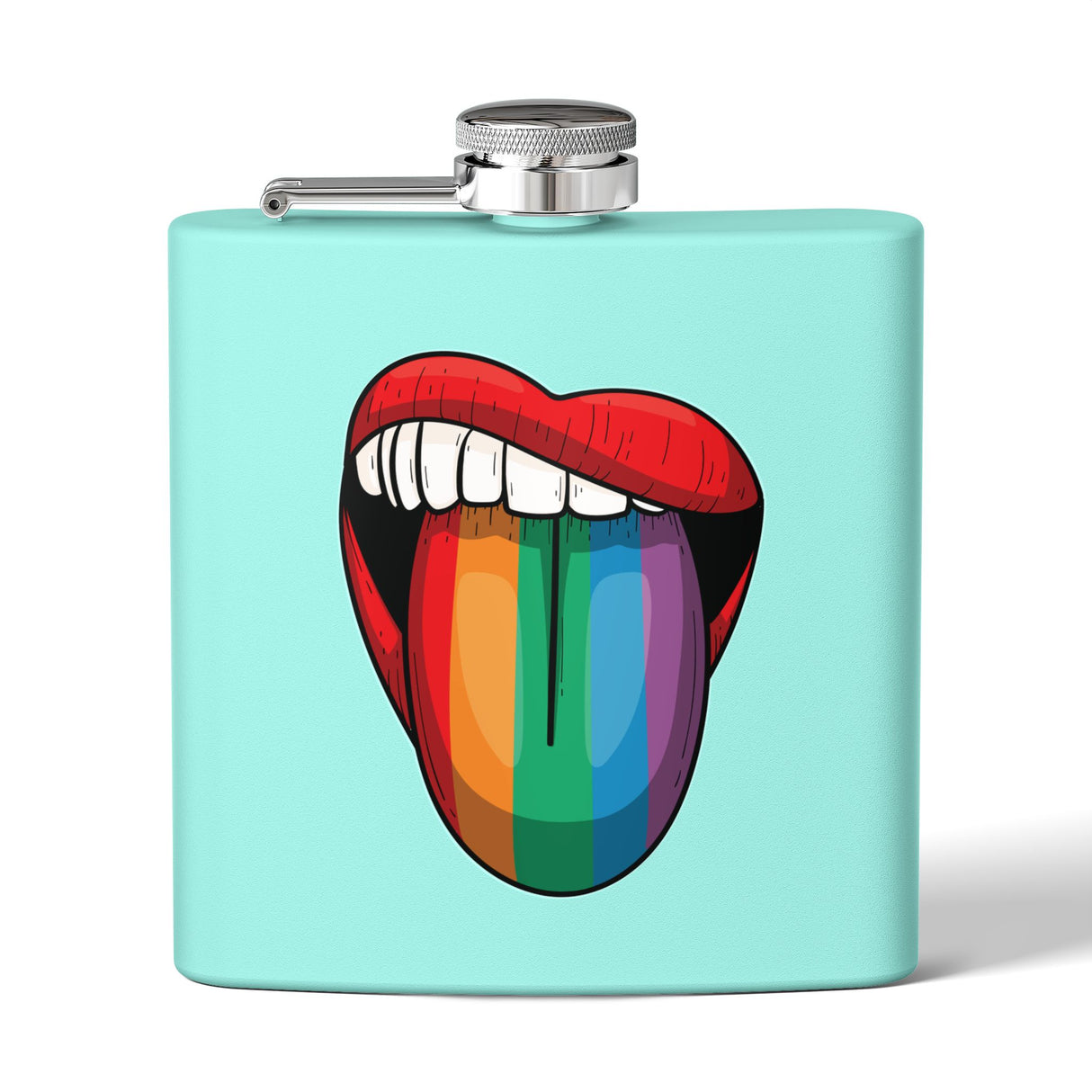 Rainbow Lick Stainless Steel Flask