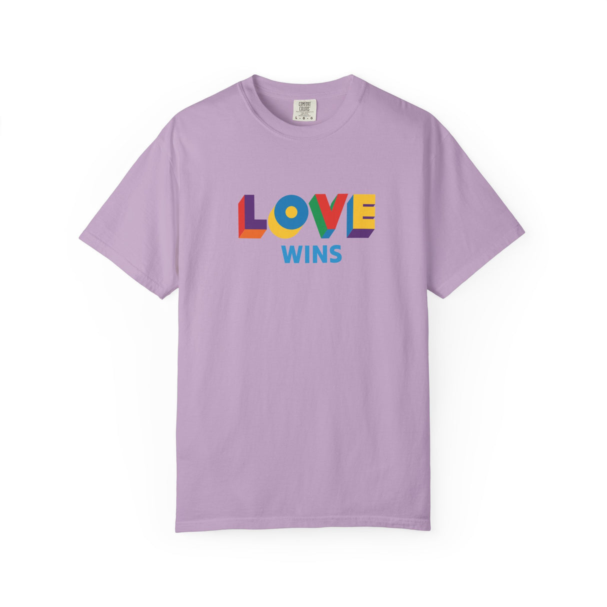 Love Wins Heavyweight Tee – Lived-In Feel, Loud Heart