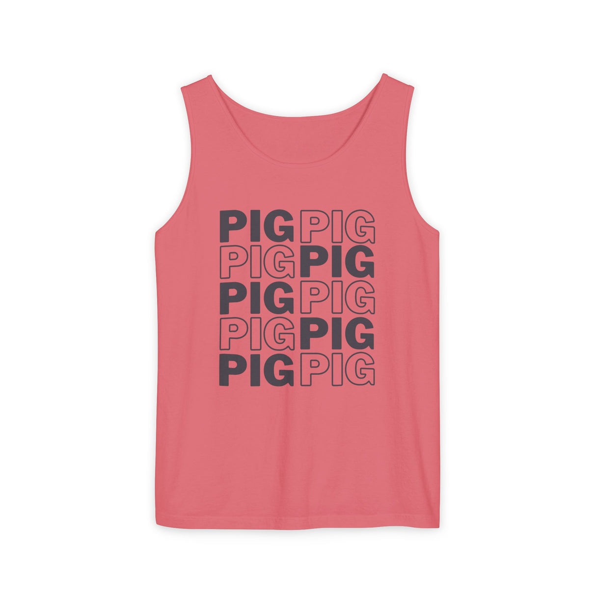 Pig Pattern Tank Top