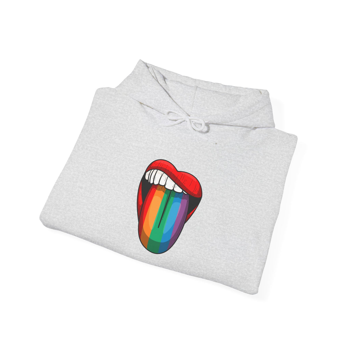 Rainbow Lick Cozy Pullover Hoodie