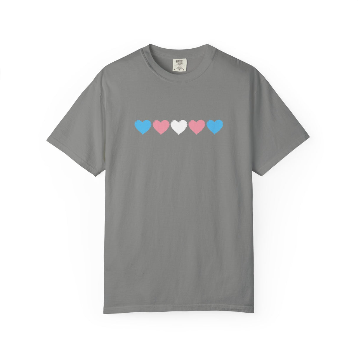Trans Pride Heavyweight Tee – Soft Structure, Bold Heart