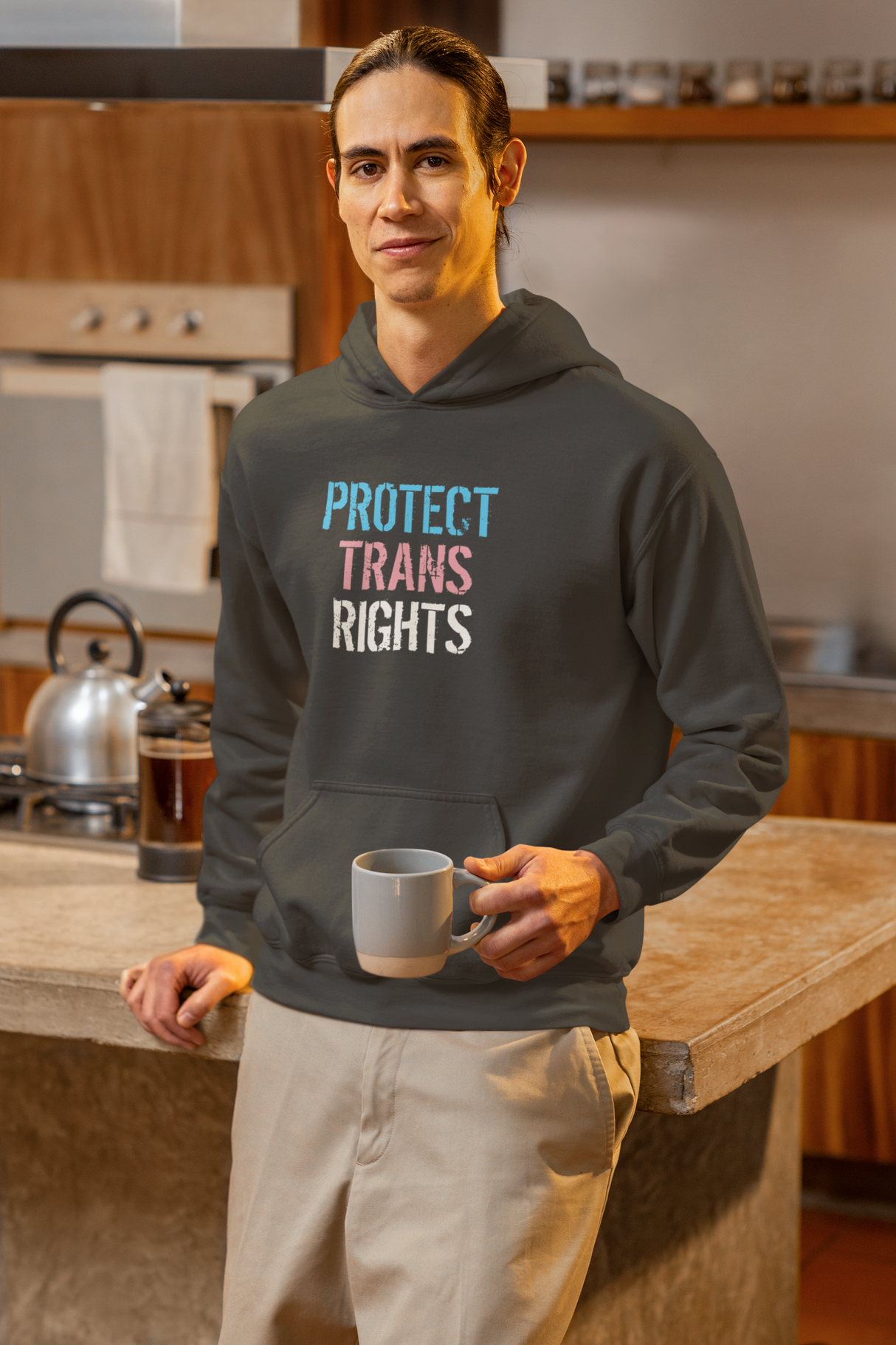 Protect Trans Rights 2025 Hoodie – Heavy Blend, Heavier Message