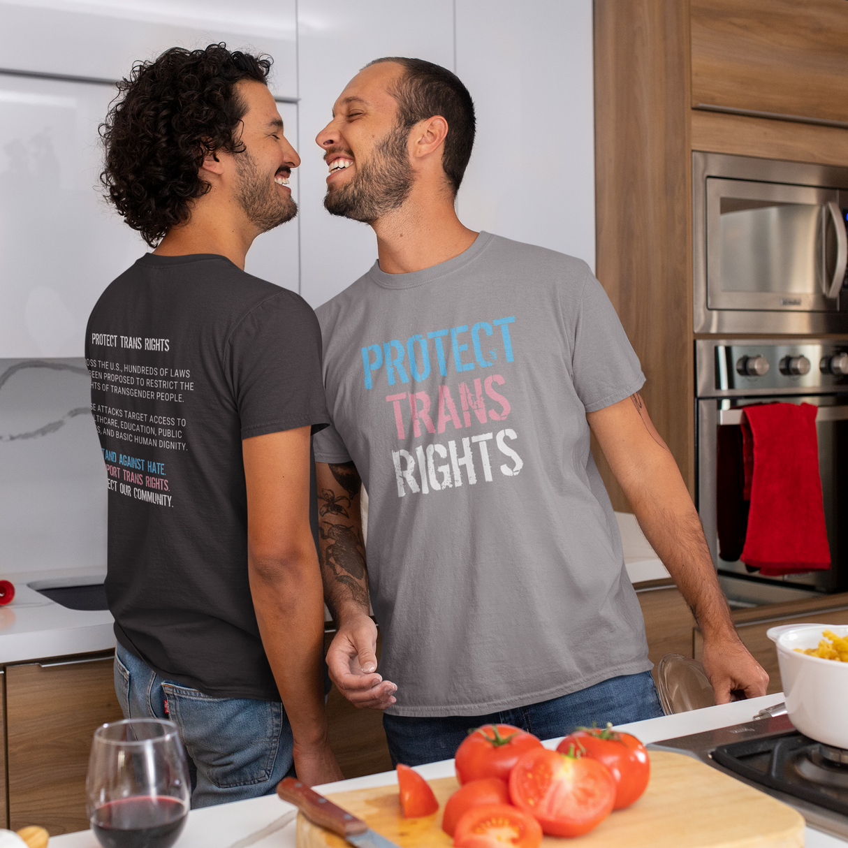 Protect Trans Rights 2025 Lightweight Tee – Soft Fabric, Hard Truth
