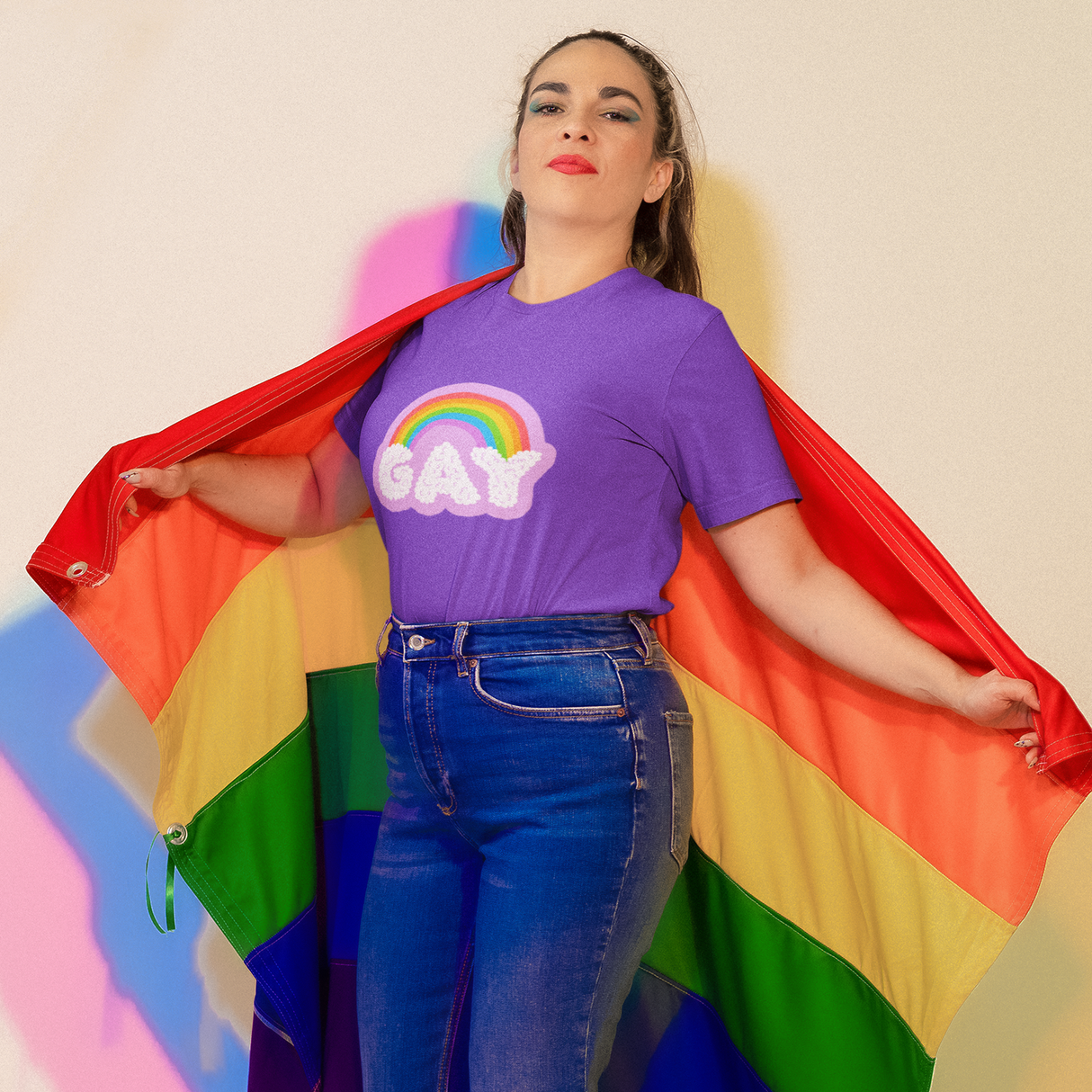 Gay Cloud Tee – Light, Bright, and Not Even Trying to Be Subtle