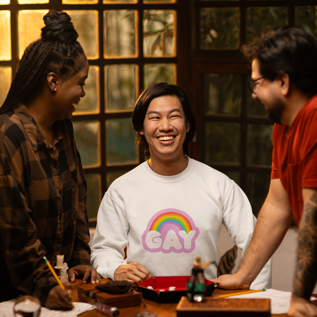 Gay Cloud Sweatshirt – Cute, Comfy, and Clearly Queer