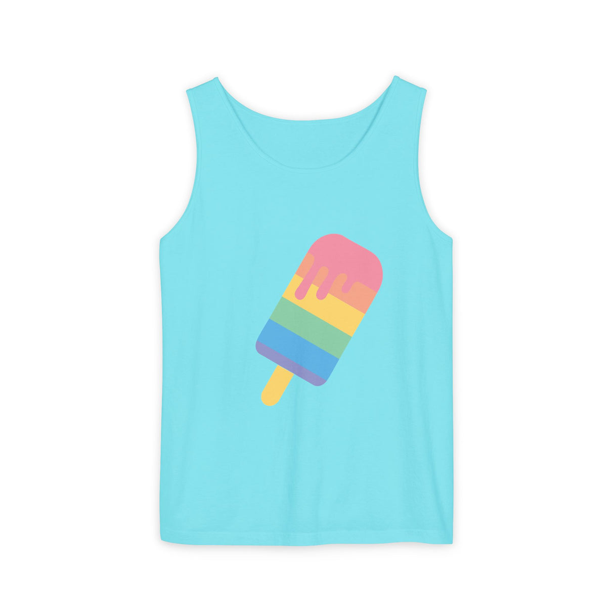 Melting Point Popsicle Unisex Tank Top - Summer Vibes