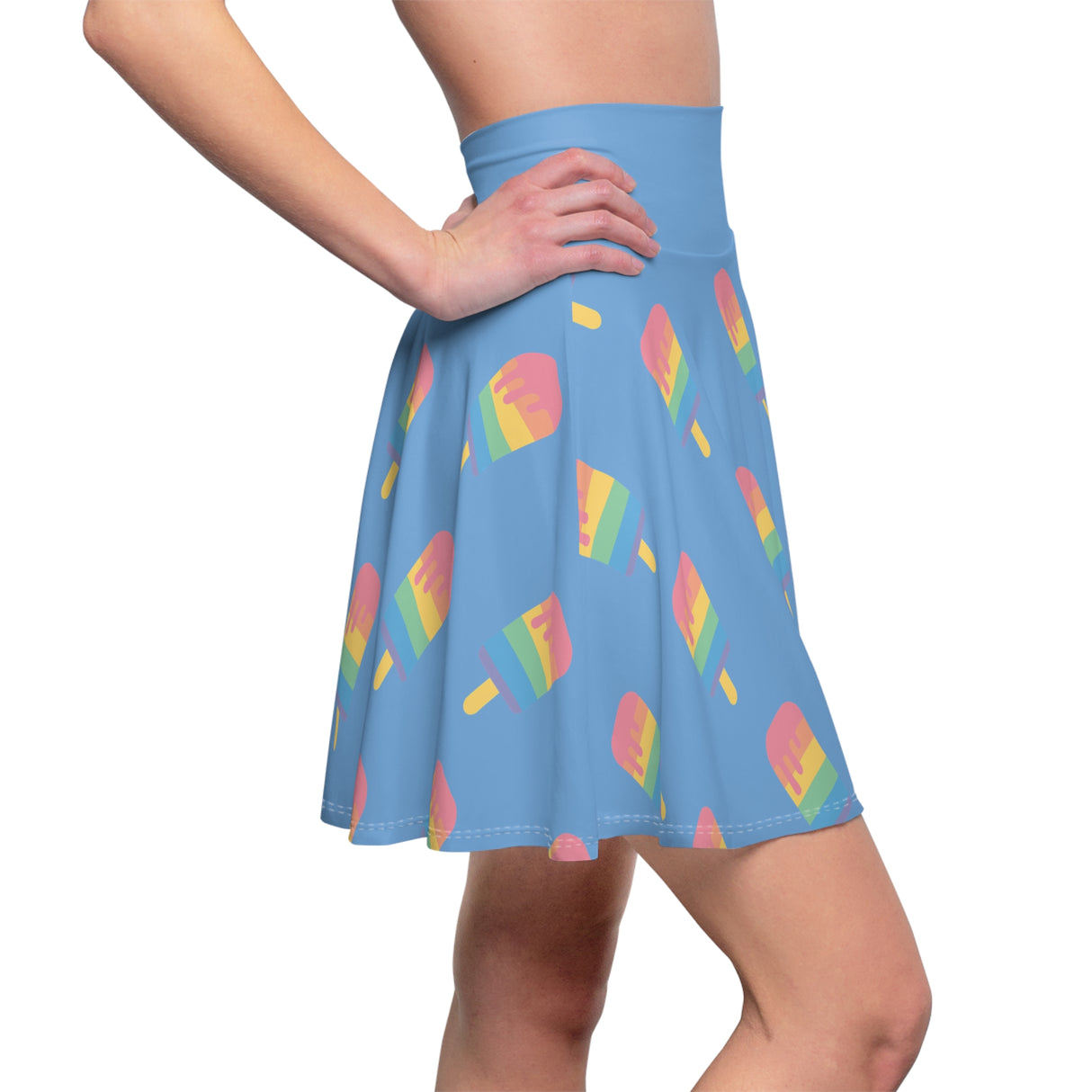 Melting Point Women's Skater Skirt - Playful Summer Fashion