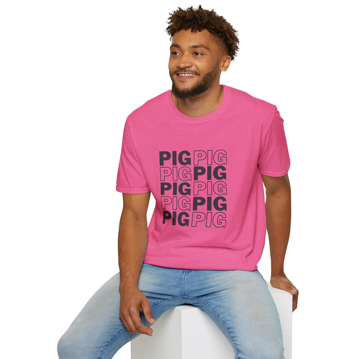 Pig Softstyle T-Shirt - Casual Comfort Tee for Everyday Wear