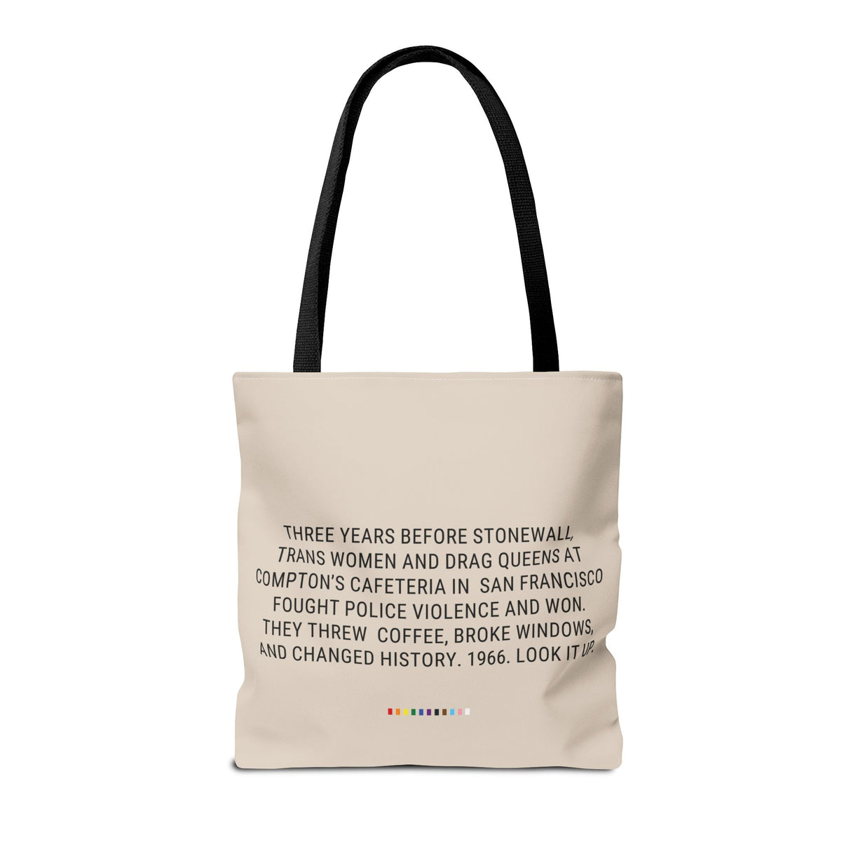 Compton’s 1966 Tote Bag – Carry the First Sparks
