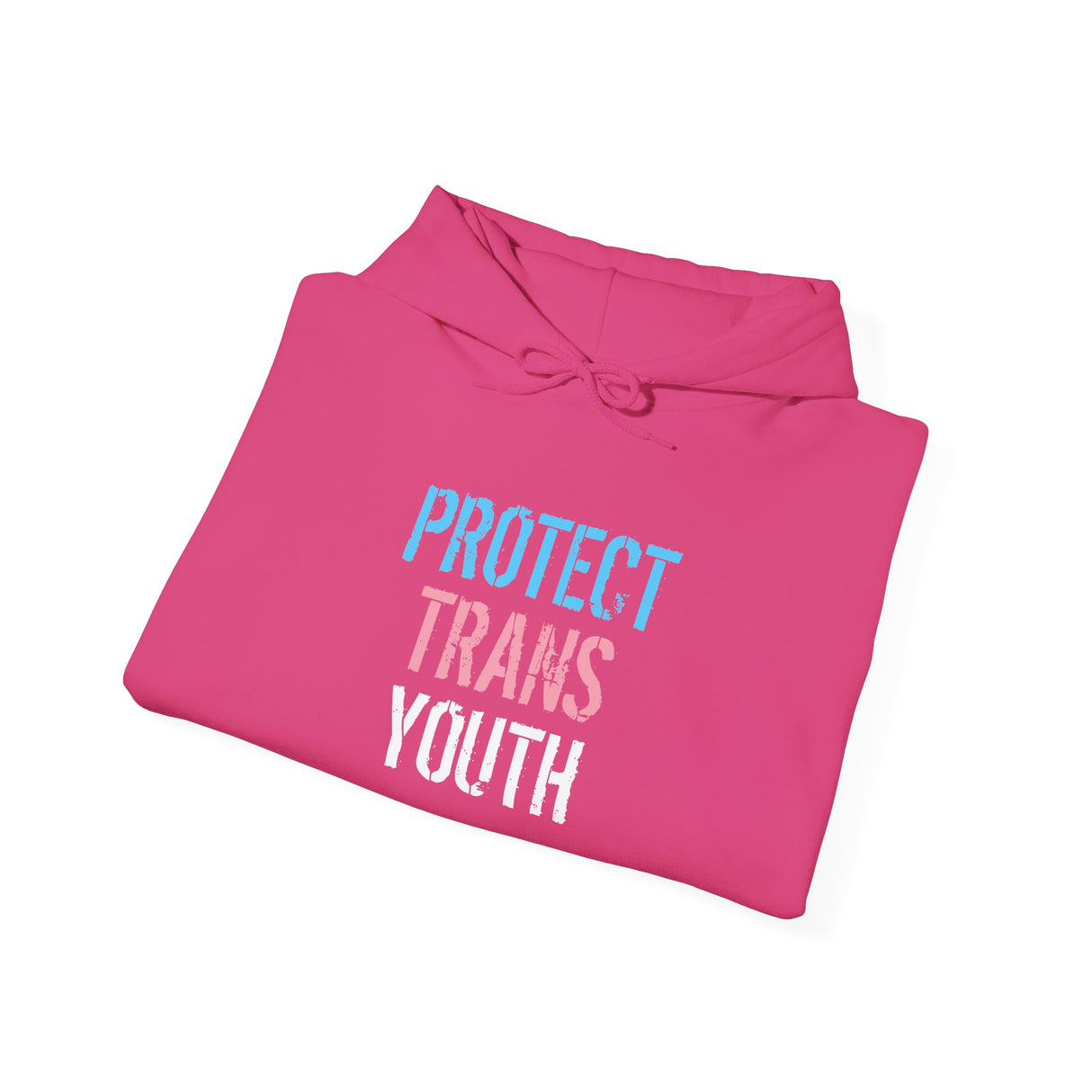 Protect Trans Youth 2025 Hoodie – Heavy Fleece, Heavier Meaning