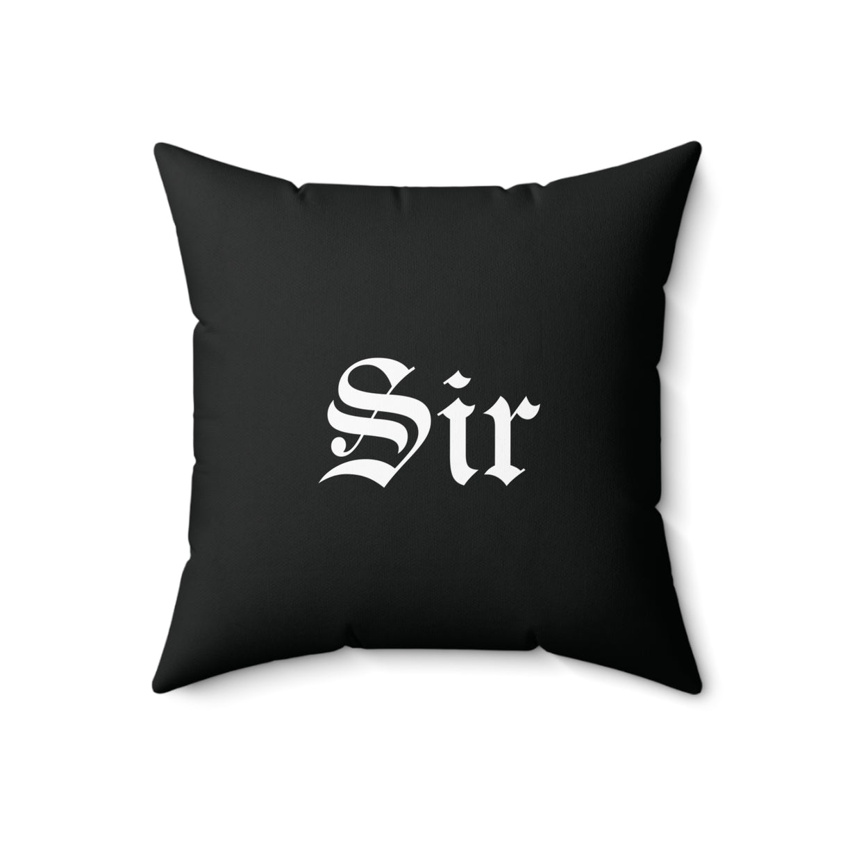 Sir Spun Polyester Square Pillow - Modern Decor for Stylish Spaces