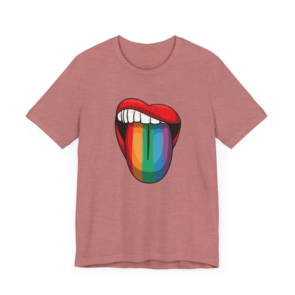 Rainbow Lick Icon Jersey Tee