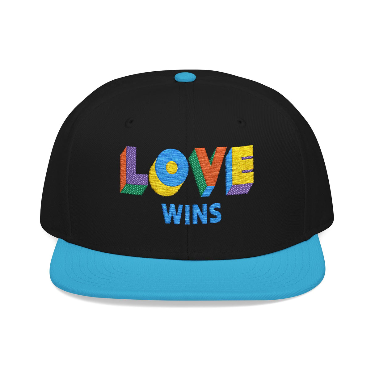 Love Wins Embroidered Hat – Bold Thread, Big Truth