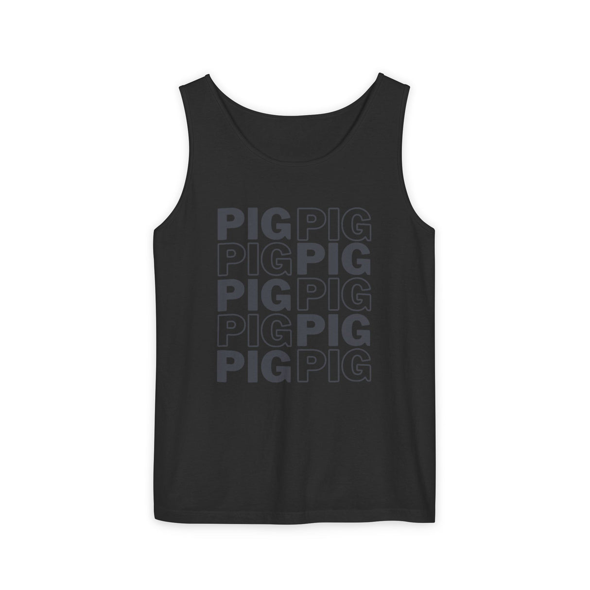 Pig Pattern Tank Top