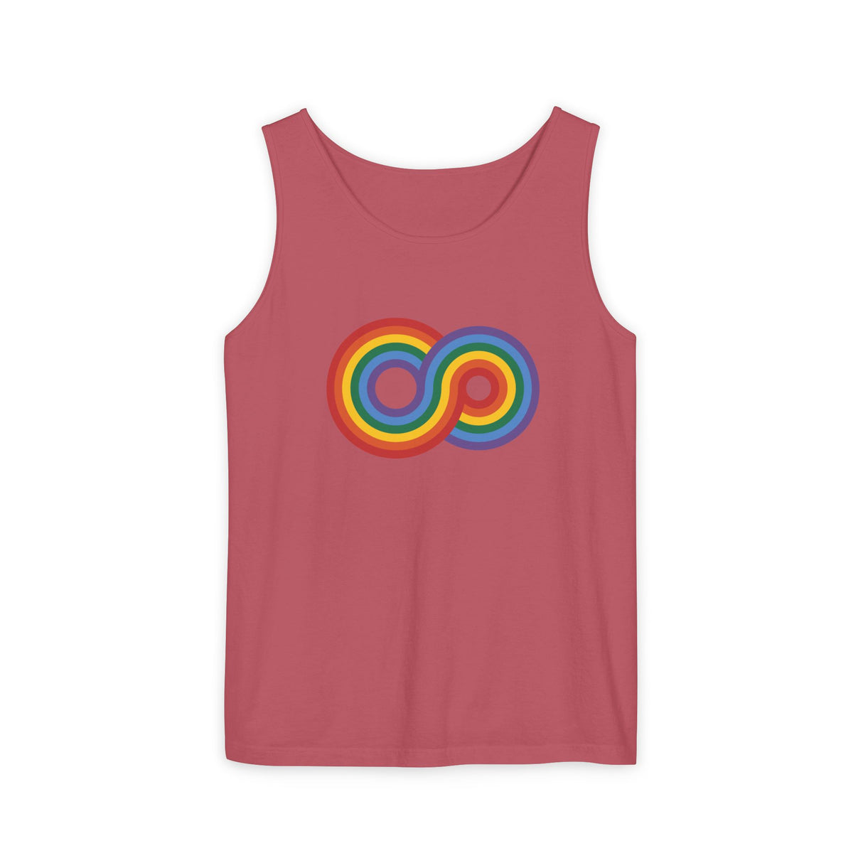 Gayfinity Rainbow Heavyweight Tank – Garment-Dyed, Endlessly Bold