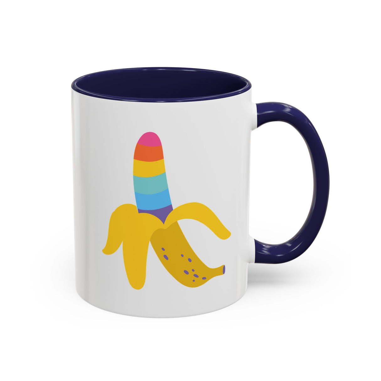 Rainbow Banana Coffee Mug - 11oz & 15oz Options