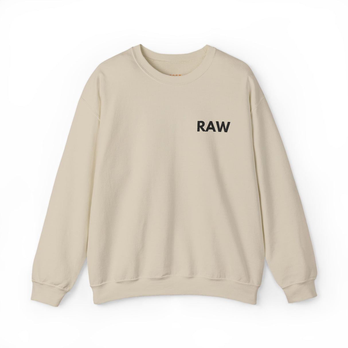 Raw Embroidered Crewneck Sweatshirt
