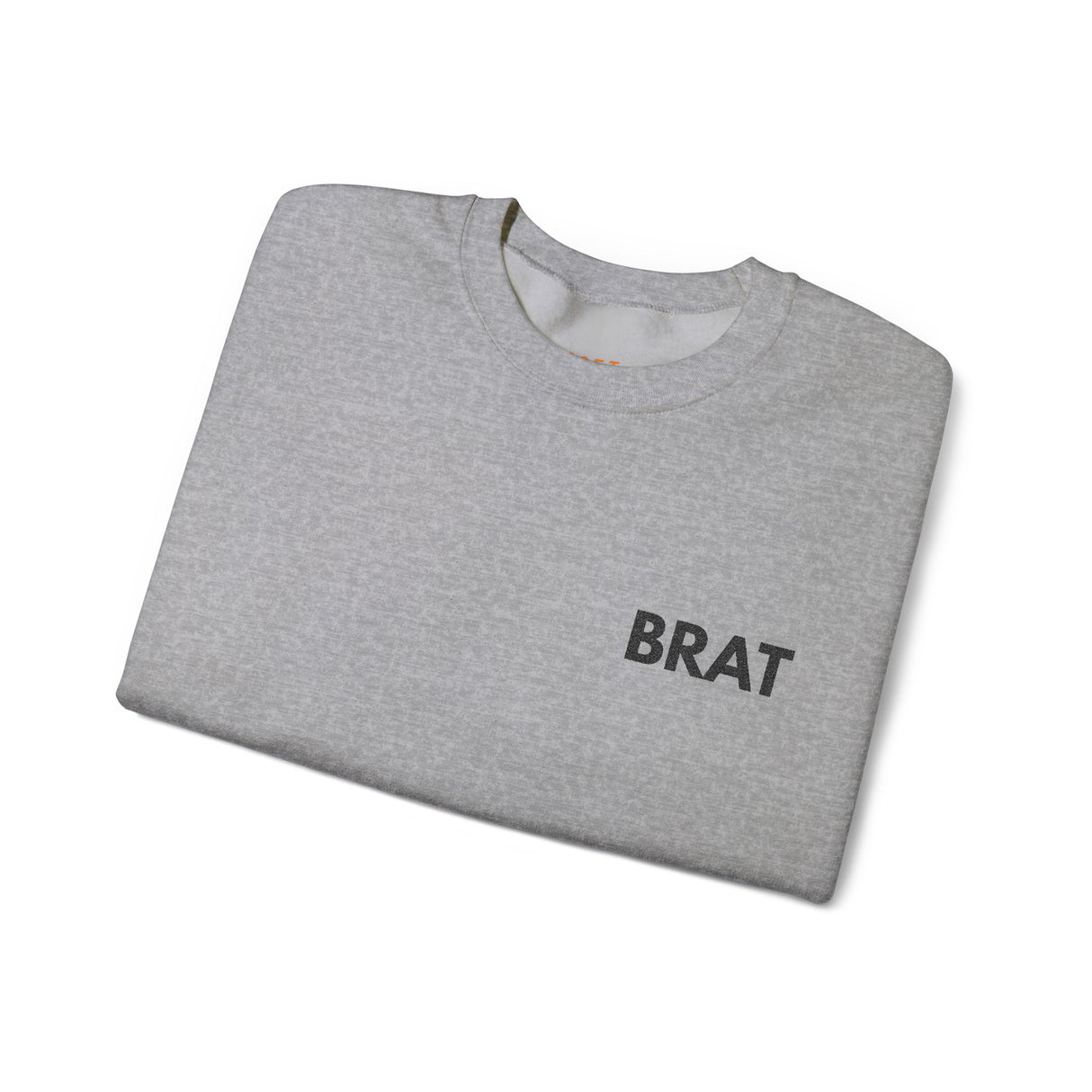Brat Embroidered Sweatshirt – Soft Fabric, Sharp Tongue