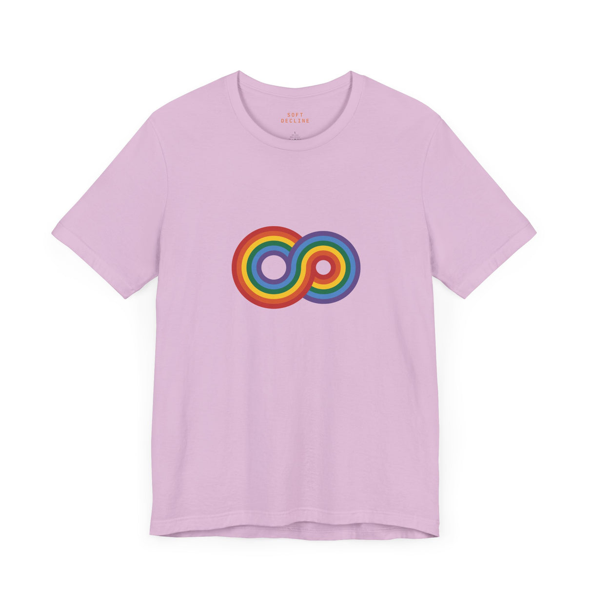 Gayfinity Rainbow Lightweight Tee – Infinite Pride, Everyday Softness