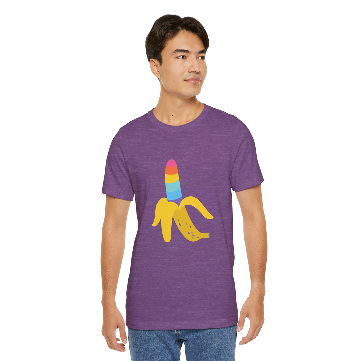 Banana Rainbow Icon Jersey Tee