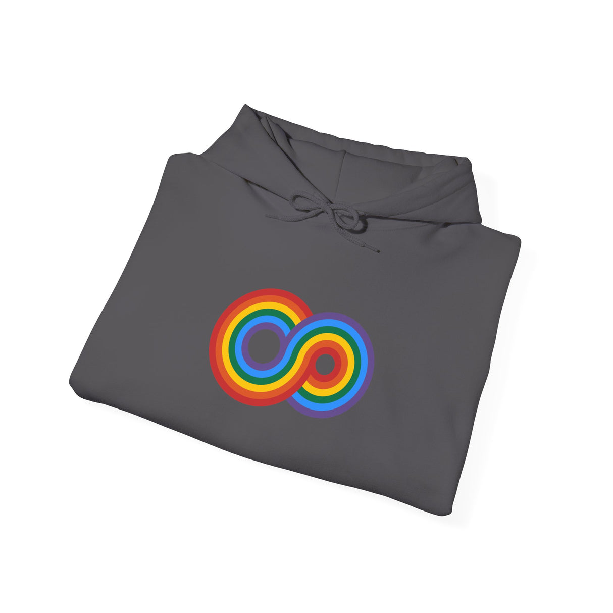 Gayfinity Rainbow Medium Weight Hoodie – Everyday Soft, Endlessly Proud