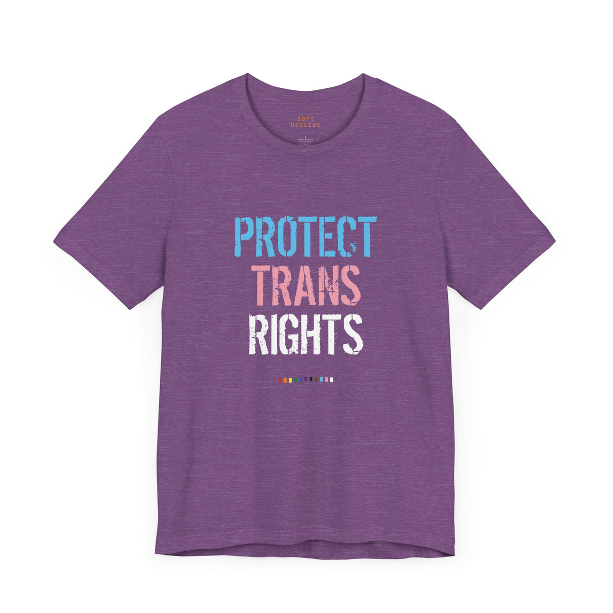 Protect Trans Rights 2025 Lightweight Tee – Soft Fabric, Hard Truth