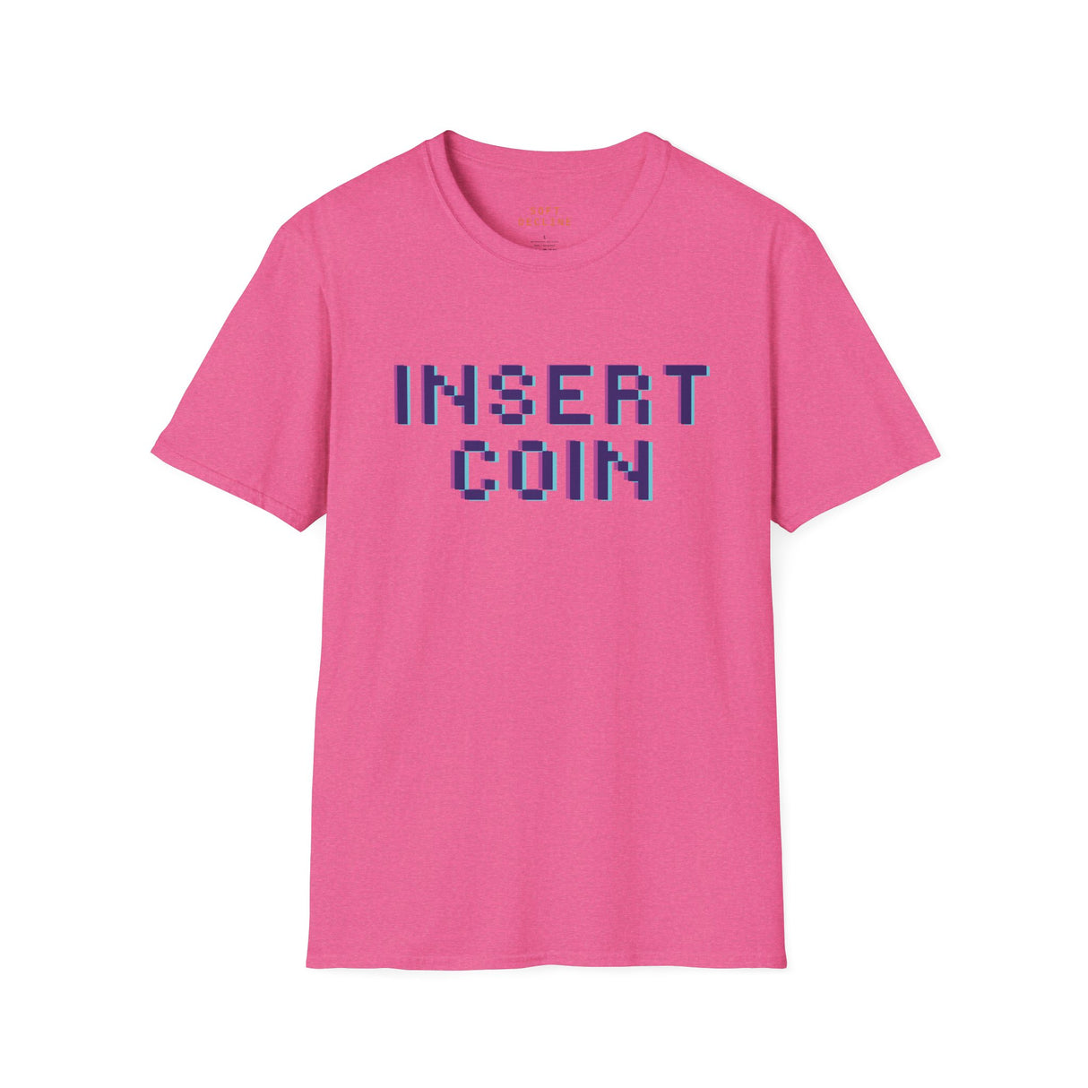 Insert Coin Unisex Softstyle T-Shirt - Casual Comfort Tee for Everyday Wear