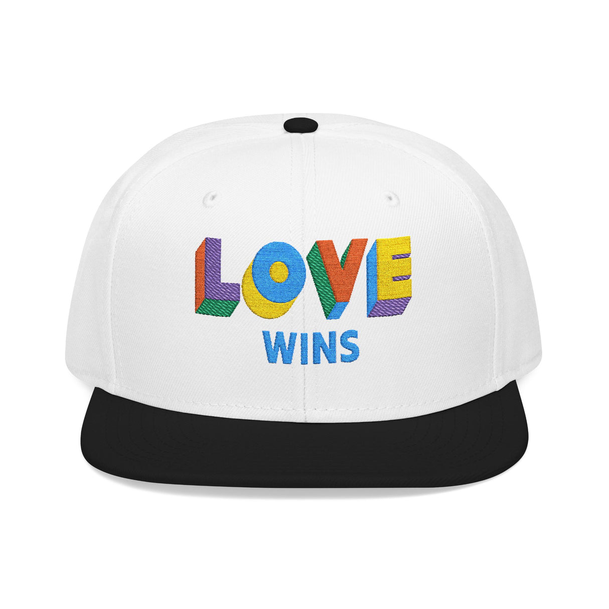 Love Wins Embroidered Hat – Bold Thread, Big Truth