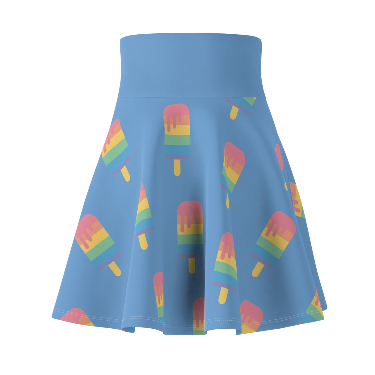Melting Point Women's Skater Skirt - Playful Summer Fashion