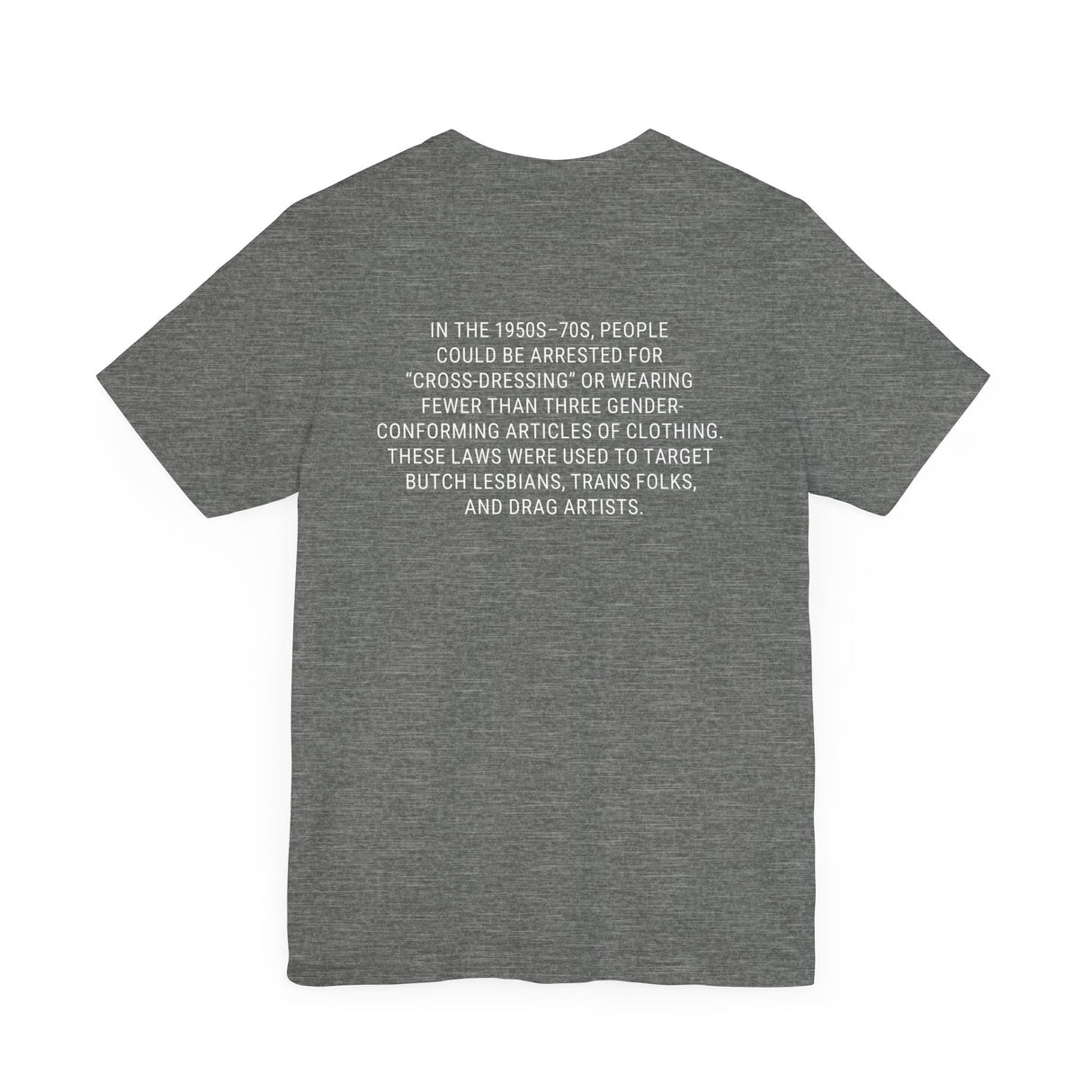 Wearing Pants Was Protest Lightweight Tee – Soft Fit, Sharp Statement