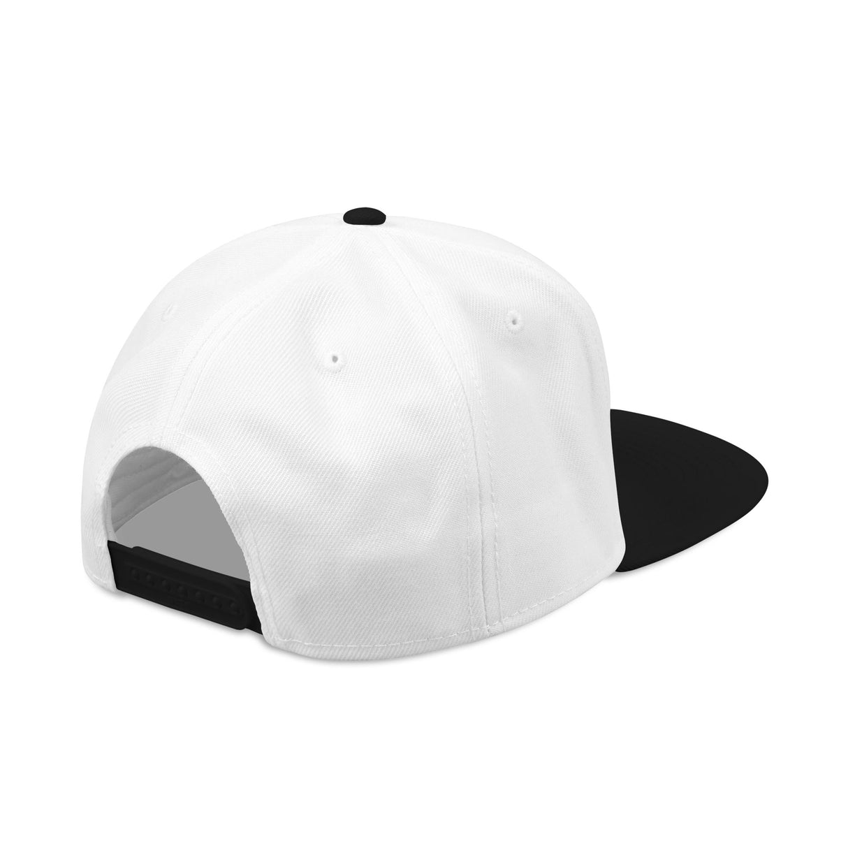 Stud Embroidered Snapback Hat