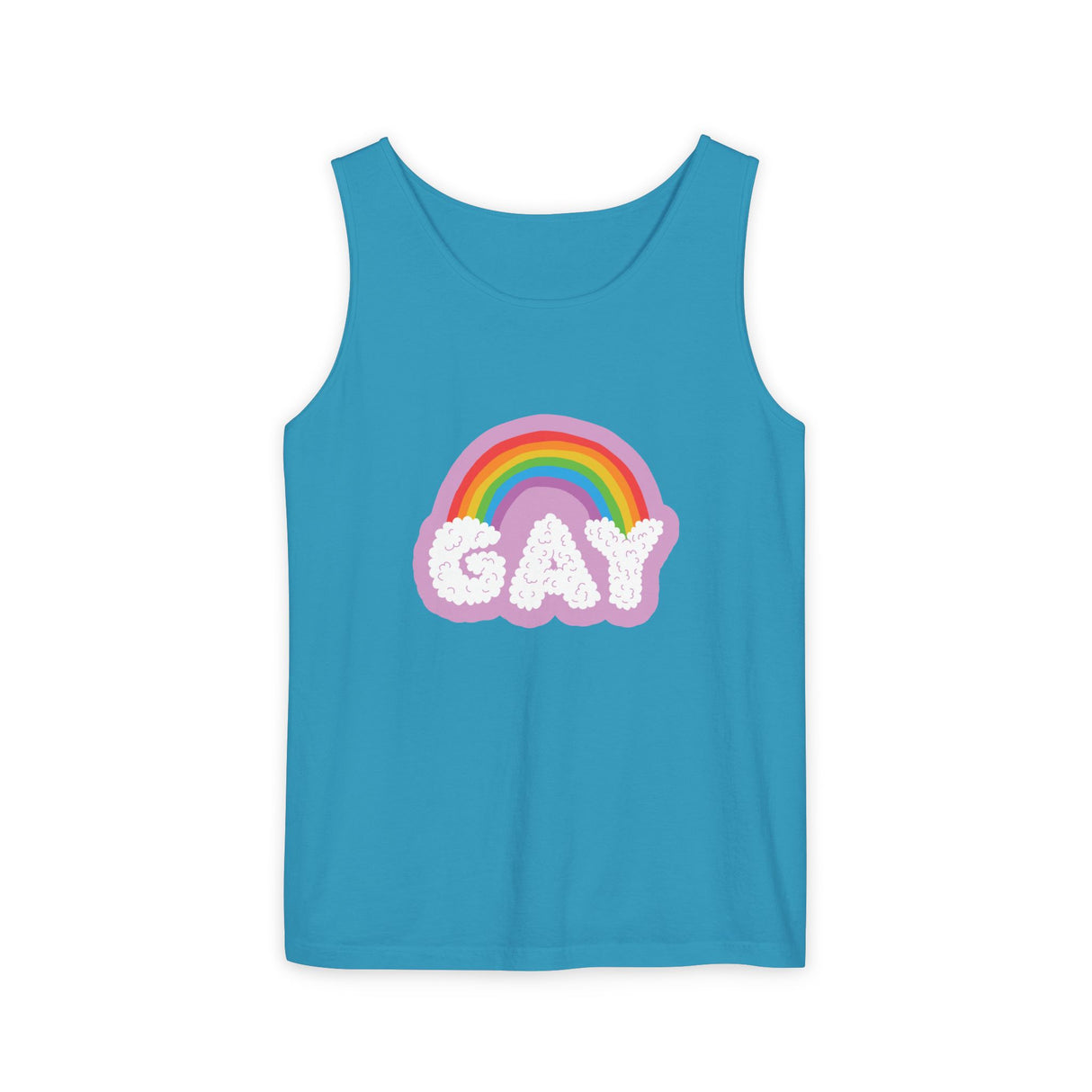 Gay Cloud Tank Top – Chill, Sunny, and Very Out