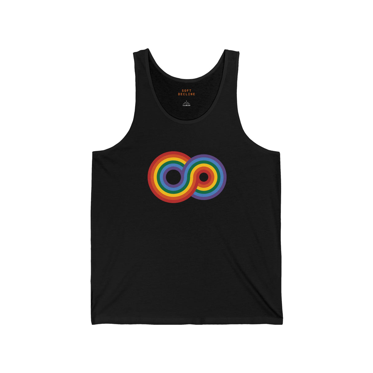 Gayfinity Rainbow Lightweight Tank – Easy Fit, Endless Pride