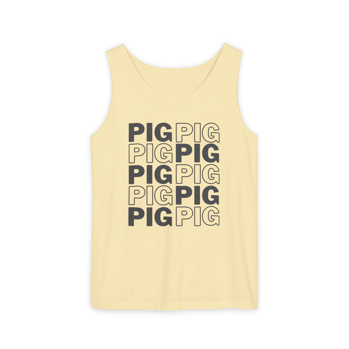 Pig Pattern Tank Top