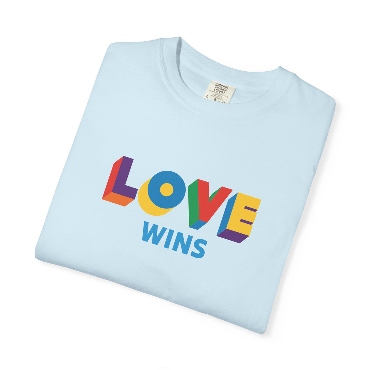 Love Wins Heavyweight Tee – Lived-In Feel, Loud Heart