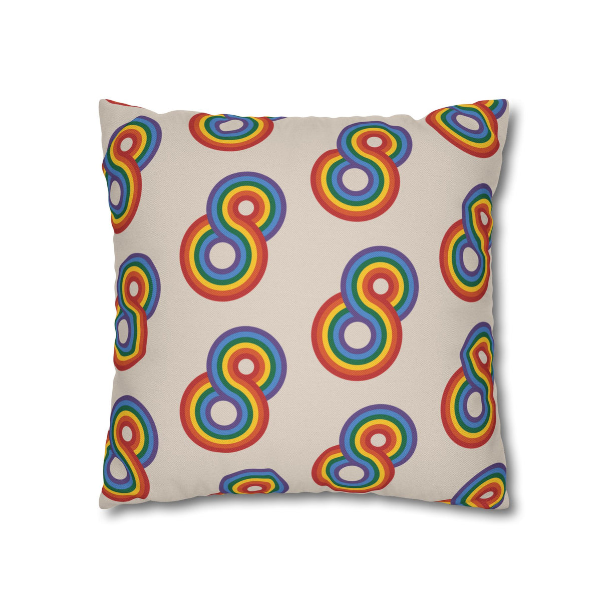 Gayfinity Rainbow Pillow Cover – Soft Touch, Infinite Vibes