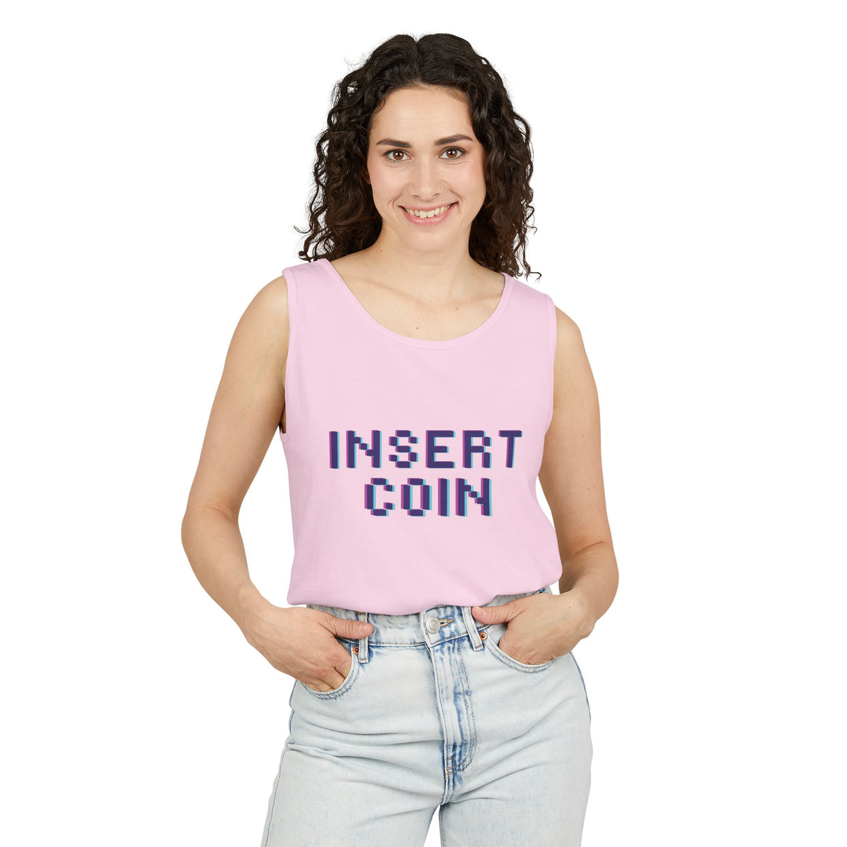 Insert Coin Unisex Tank Top - Summer Vibes