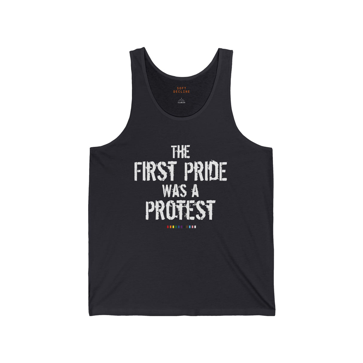 First Pride Was a Riot Lightweight Tank – Bare Arms, Brave History