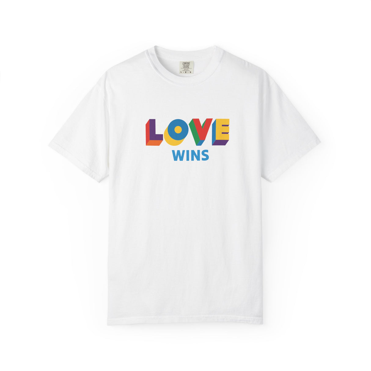 Love Wins Heavyweight Tee – Lived-In Feel, Loud Heart