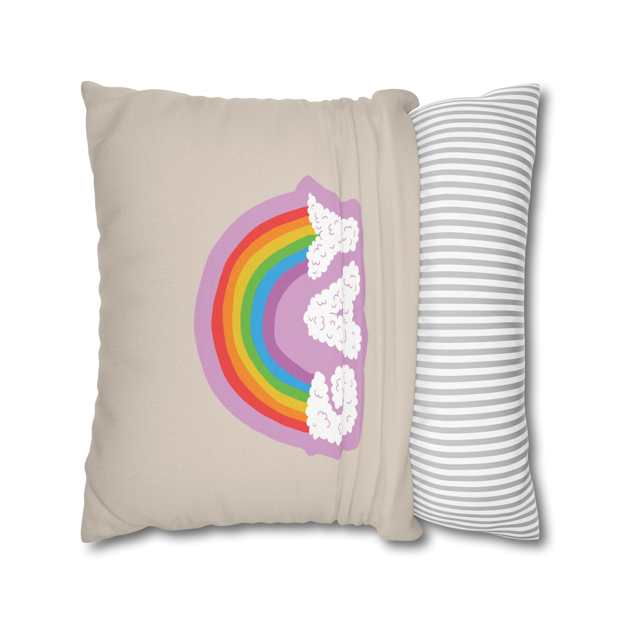 Gay Cloud Pillow Cover – Soft, Sweet, and Proud as Hell