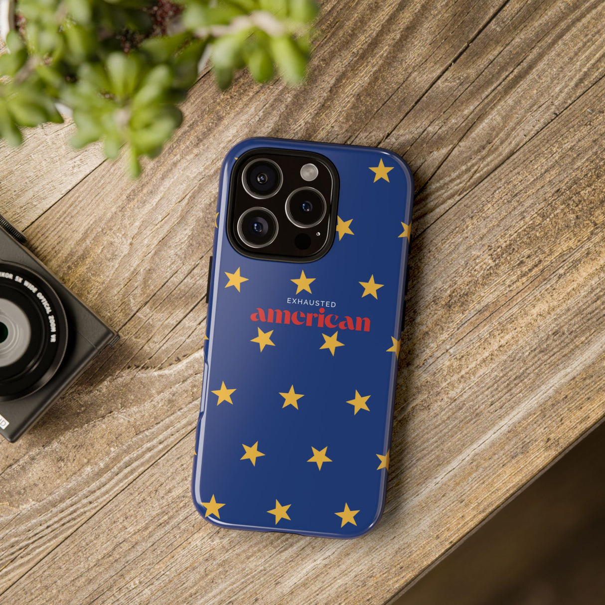 Exhausted American Star Phone Case