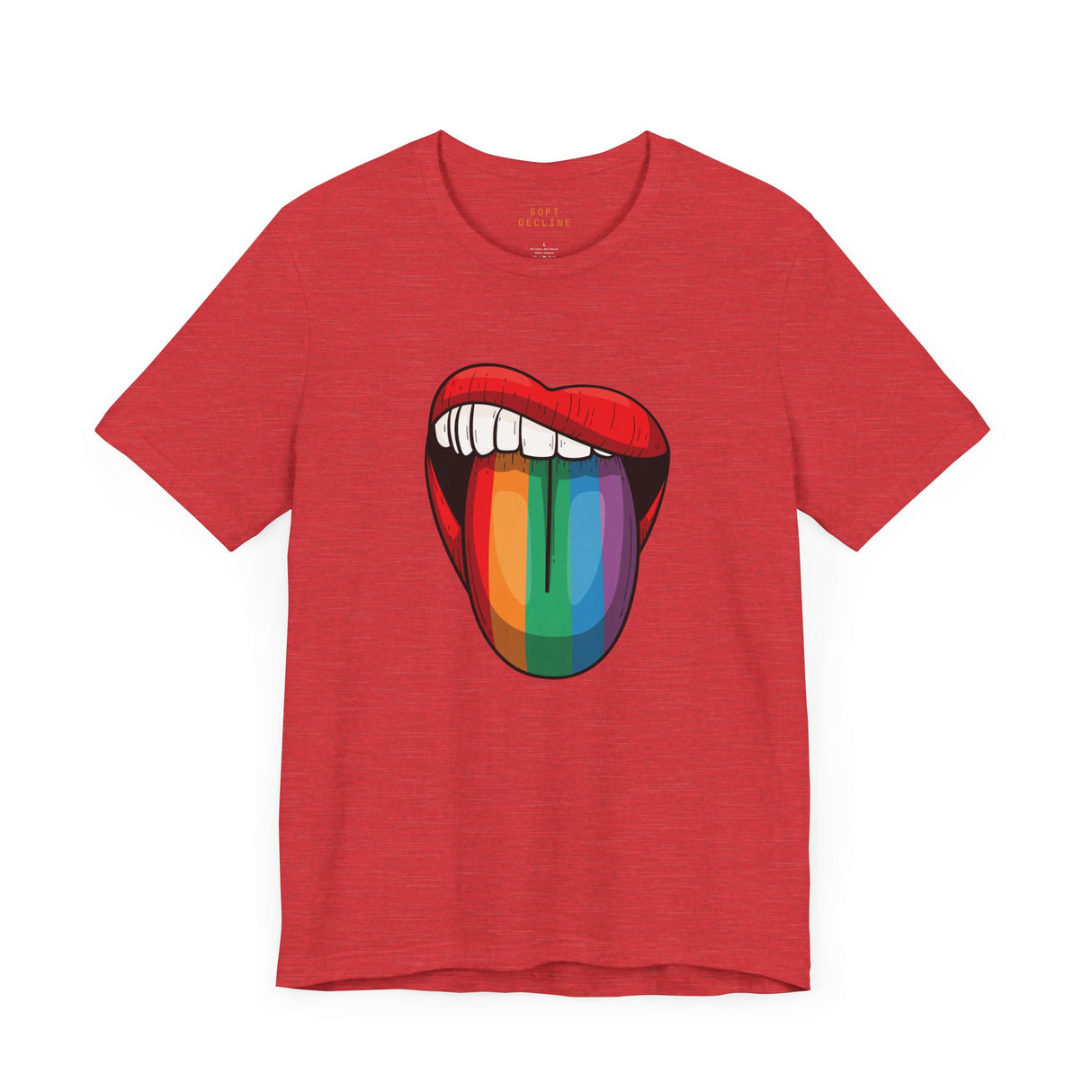 Rainbow Lick Icon Jersey Tee