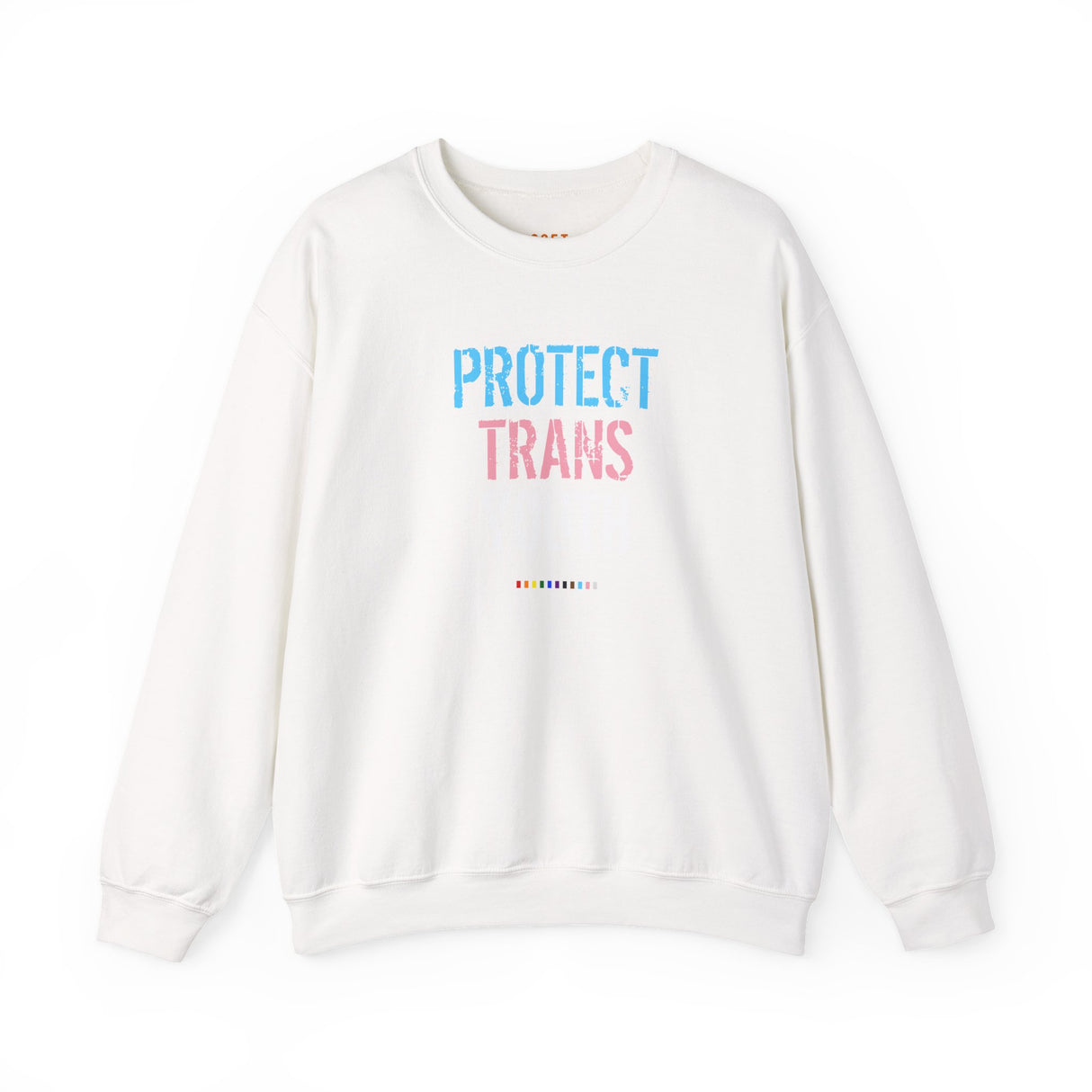 Protect Trans Youth 2025 Crewneck – Warm Layers, Urgent Truth