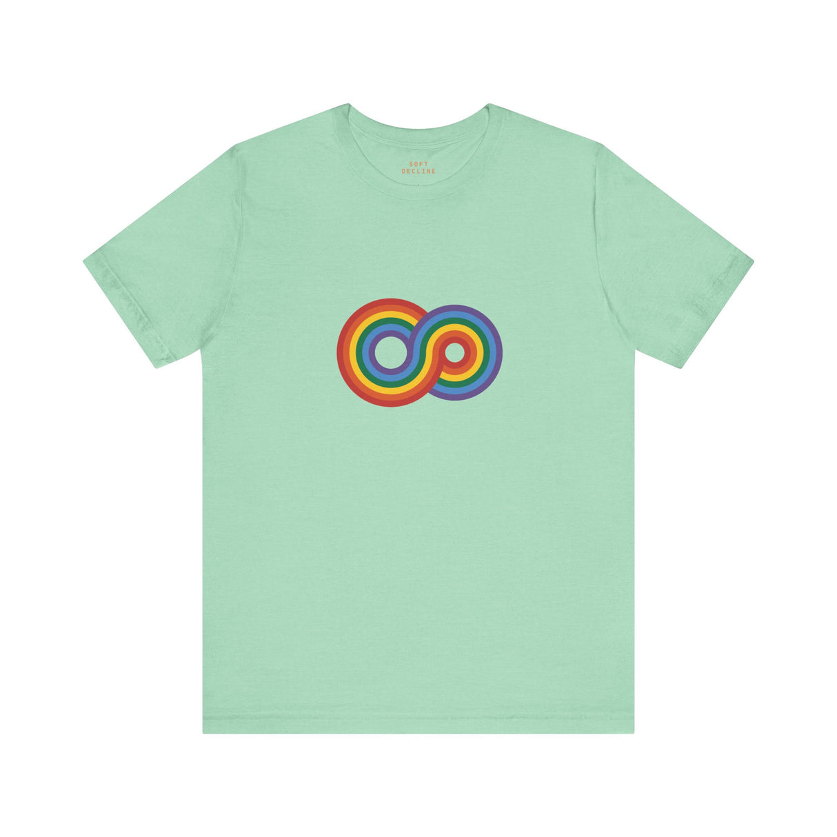 Gayfinity Rainbow Lightweight Tee – Infinite Pride, Everyday Softness