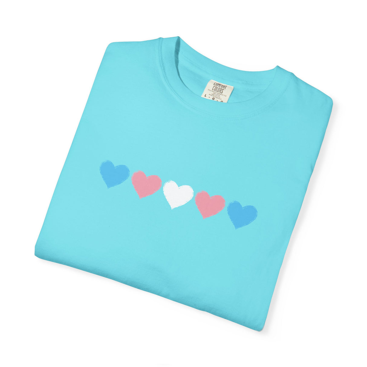 Trans Pride Heavyweight Tee – Soft Structure, Bold Heart