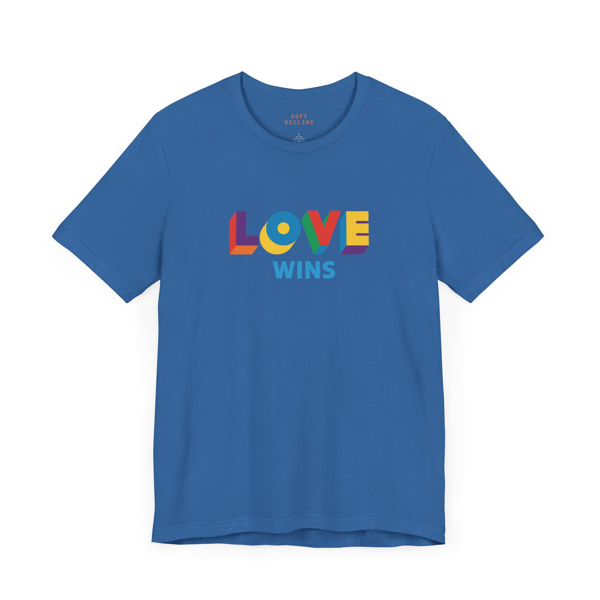 Love Wins Lightweight Tee – Soft Fit, Strong Message