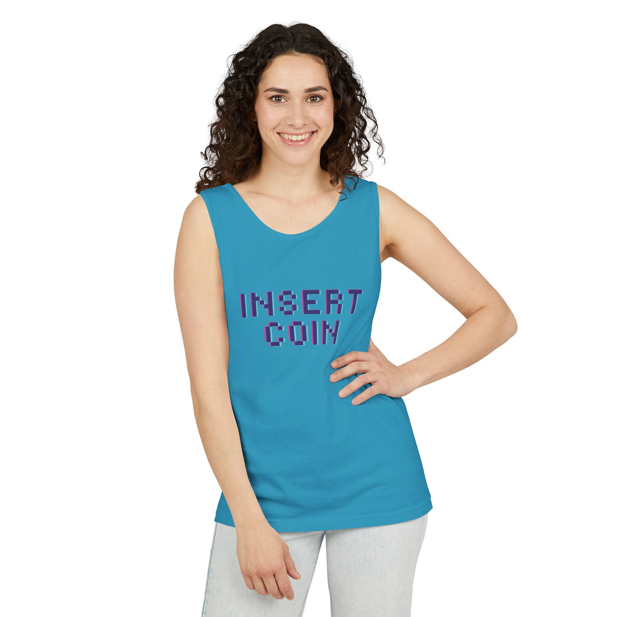 Insert Coin Unisex Tank Top - Summer Vibes