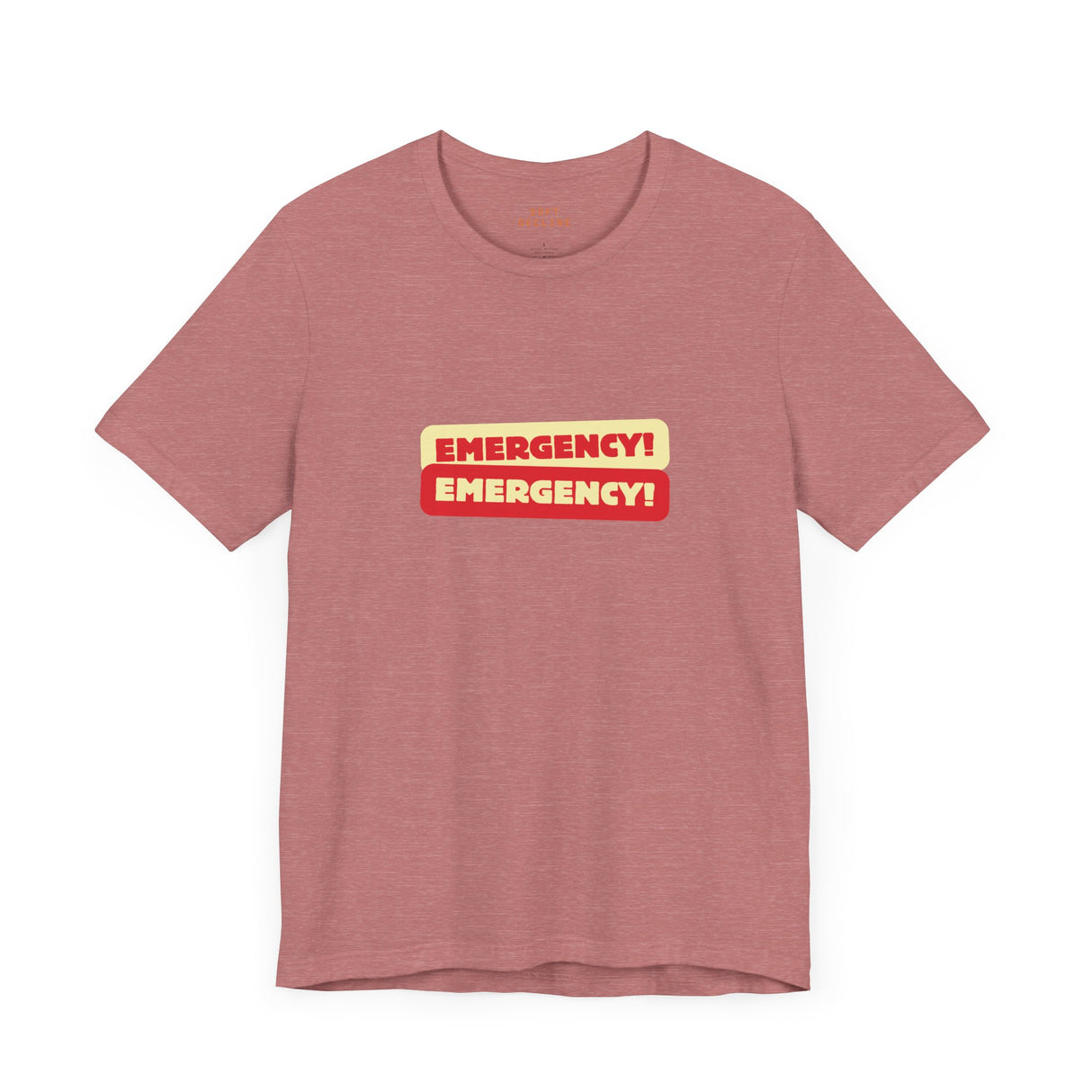 Emergency! Emergency! Lightweight Tee – Flash Warning, Soft Fit