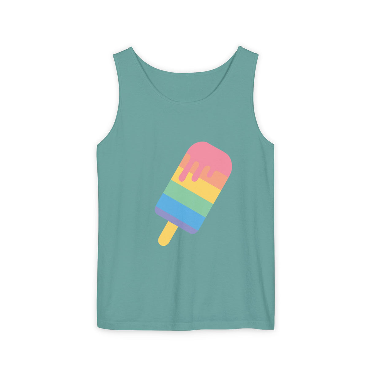 Melting Point Popsicle Unisex Tank Top - Summer Vibes
