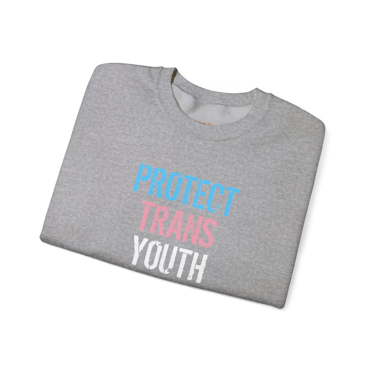 Protect Trans Youth 2025 Crewneck – Warm Layers, Urgent Truth